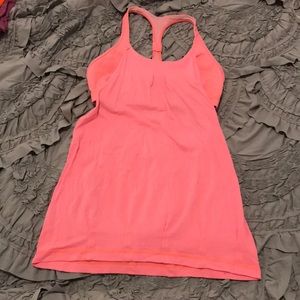 Lululemon size 8 in coral